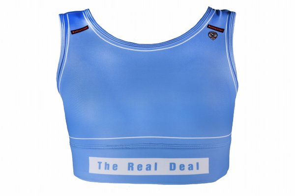 画像5: BULLTERRIER レディースブラトップ Atleta スカイ (5)
