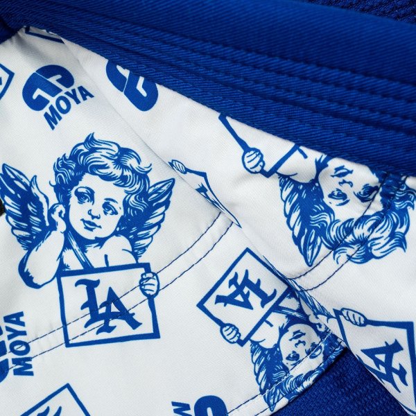 画像14: MOYA BRAND 柔術衣 ACE BLUE 青 (14)