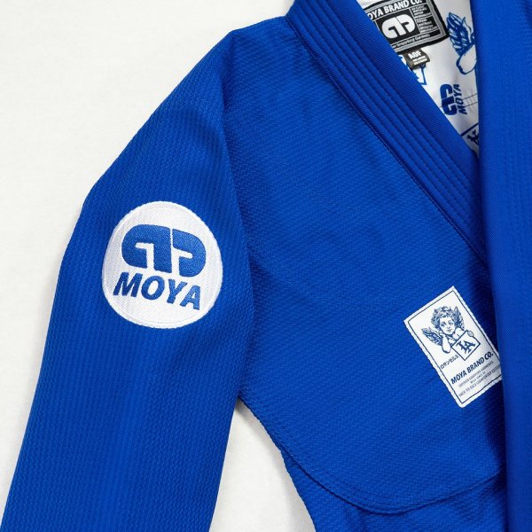 画像9: MOYA BRAND 柔術衣 ACE BLUE 青 (9)