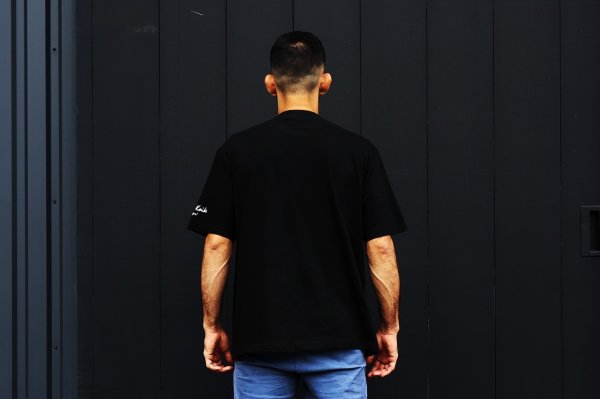 画像3: BULL TERRIER クレベル・コイケ Vou Pegar ビッグTシャツ 黒 (3)