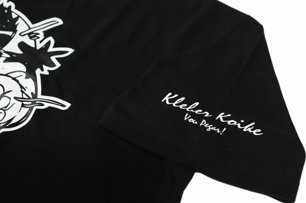 画像7: BULL TERRIER クレベル・コイケ Vou Pegar ビッグTシャツ 黒 (7)
