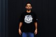 画像1: BULL TERRIER クレベル・コイケ Vou Pegar ビッグTシャツ 黒 (1)