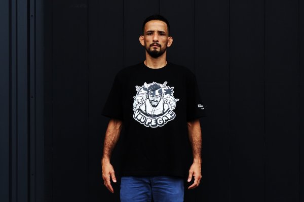 画像1: BULL TERRIER クレベル・コイケ Vou Pegar ビッグTシャツ 黒 (1)