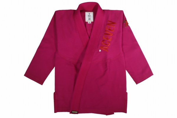 画像1: ACEVEN キッズ柔術衣 Traditional ピンク (1)