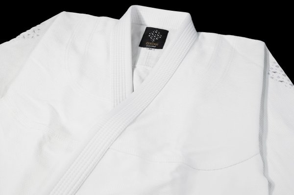 画像5: BULL TERRIER 柔術衣 Limited R 白 (5)