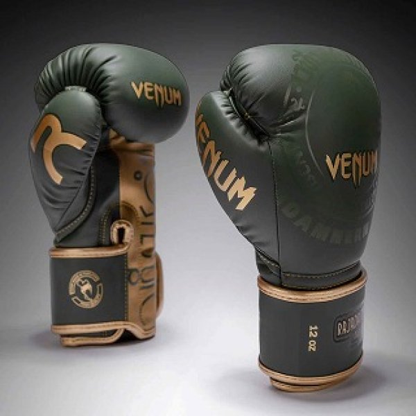 画像3: VENUM×RAJADAMNERN ボクシンググローブ ミリタリーグリーン (3)