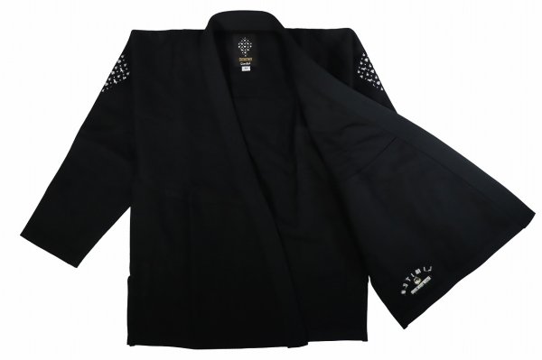 画像2: BULL TERRIER 柔術衣 Limited R 黒 (2)