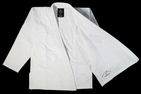 画像2: BULL TERRIER 柔術衣 Limited R 白 (2)