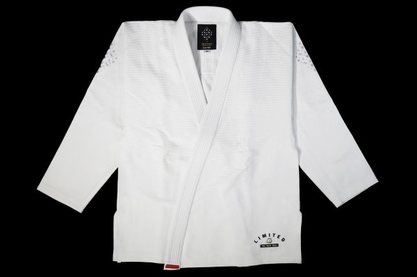 画像1: BULL TERRIER 柔術衣 Limited R 白 (1)