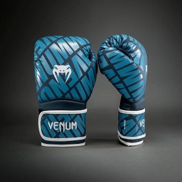 画像1: VENUM ボクシンググローブ Contender 1.5 XT ネイビーブルー/スカイブルー (1)