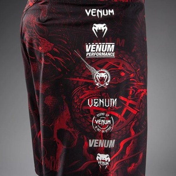 画像4: VENUM ファイトショーツ 20th Anniversary 黒/赤 (4)