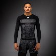 画像1: VENUM ラッシュガード G-Fit Scales 長袖 黒/チャコールグレー (1)