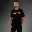 画像1: VENUM Tシャツ UFC Classic 黒/金 (1)