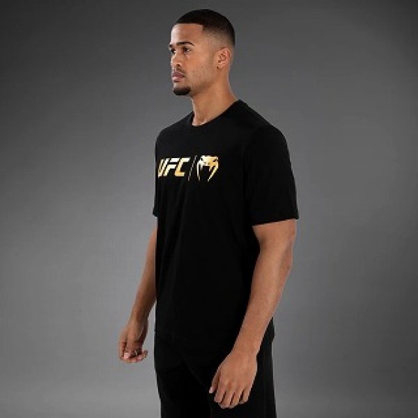 画像3: VENUM Tシャツ UFC Classic 黒/金 (3)