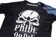 画像7: PRiDEorDiE ラッシュガード Reckless 半袖 黒 (7)