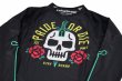 画像6: PRiDEorDiE ラッシュガード Stay Sharp 長袖 黒 (6)