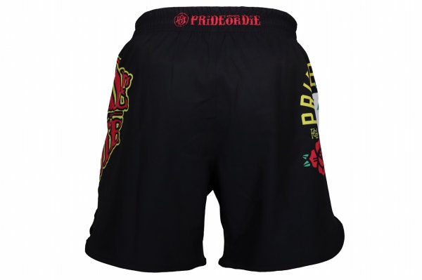 画像3: PRiDEorDiE ファイトショーツ Stay Sharp 黒 (3)