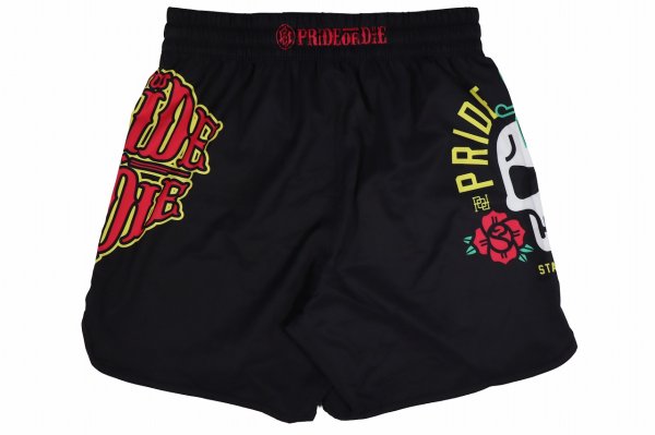 画像5: PRiDEorDiE ファイトショーツ Stay Sharp 黒 (5)