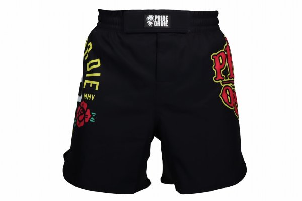画像1: PRiDEorDiE ファイトショーツ Stay Sharp 黒 (1)