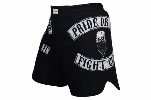 画像2: PRiDEorDiE ファイトショーツ Fight Club 黒 (2)