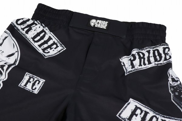 画像6: PRiDEorDiE ファイトショーツ Fight Club 黒 (6)