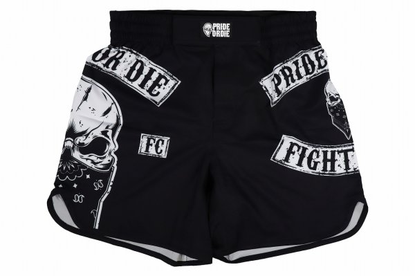 画像4: PRiDEorDiE ファイトショーツ Fight Club 黒 (4)