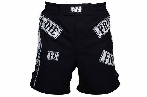 画像1: PRiDEorDiE ファイトショーツ Fight Club 黒 (1)