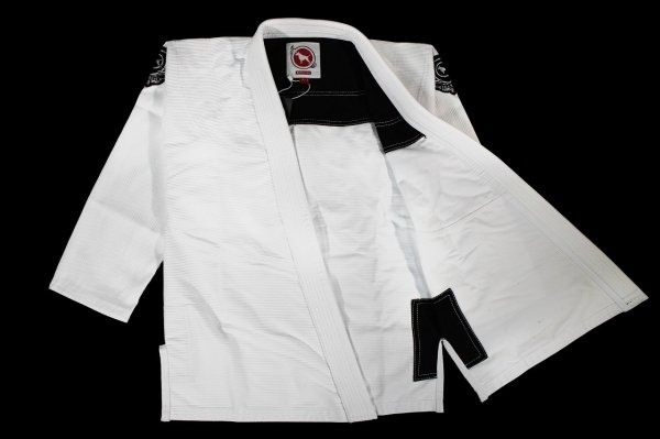 画像2: BULLTERRIER　柔術衣　MedLightR3　白 (2)