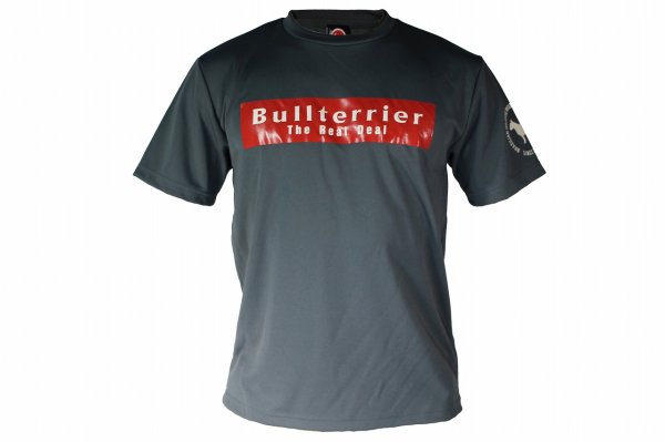 画像4: BULL TERRIER ドライTシャツ Basic Logo グレー (4)