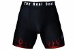 画像1: BULL TERRIER スパッツ Fire 黒 (1)