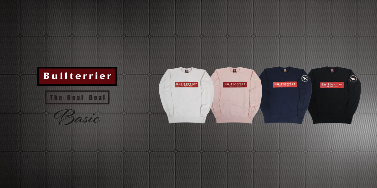 【BULL TERRIER】新作スウェットトレーナー入荷しました！