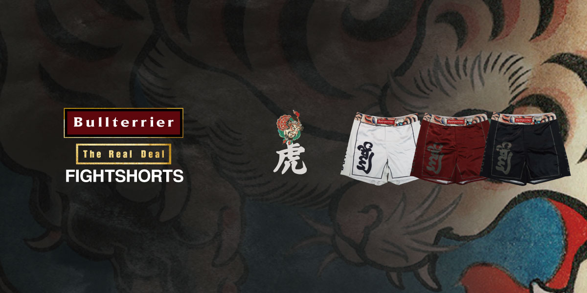 【BULL TERRIER】新作ファイトショーツ「Torah」入荷