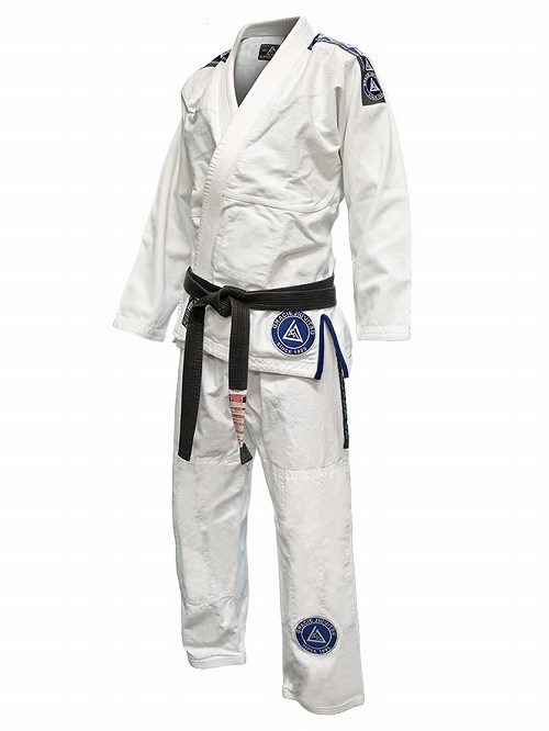 白×白】本家 ややこしく Gracie Jiu-Jitsu オフィシャル柔術着 A1