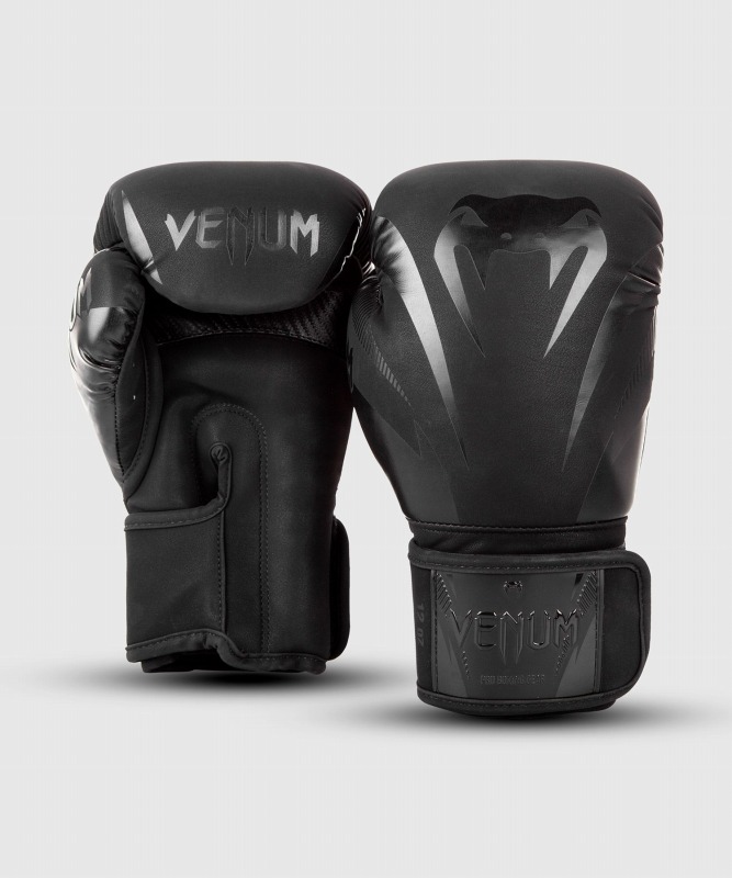 VENUM ボクシンググローブ Impact 黒/黒