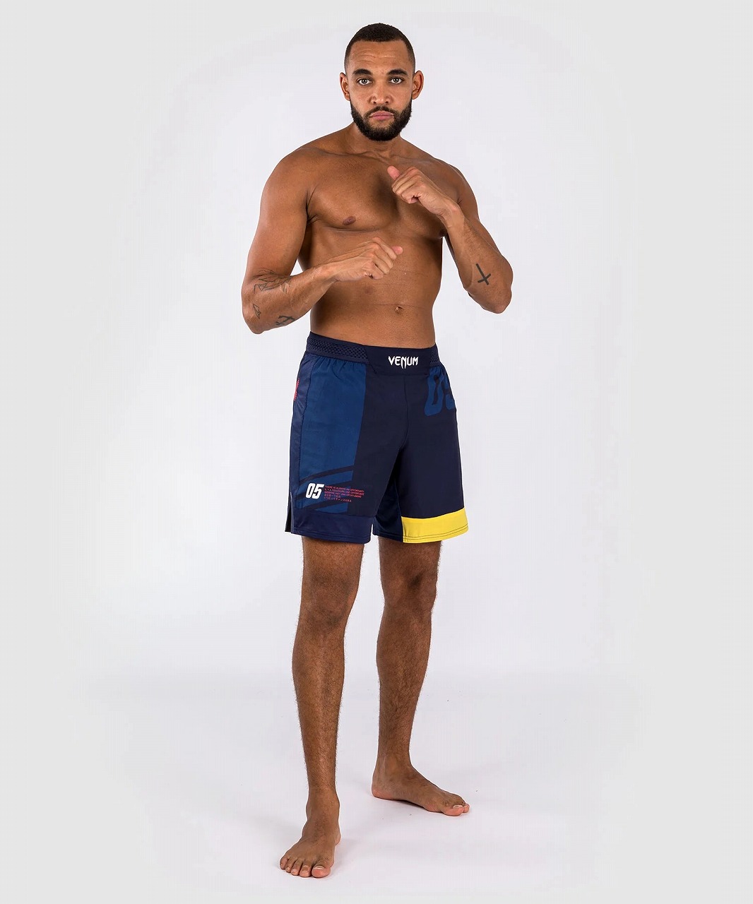 Venum ファイトショーツ L イエロー Sport 05 青/黄