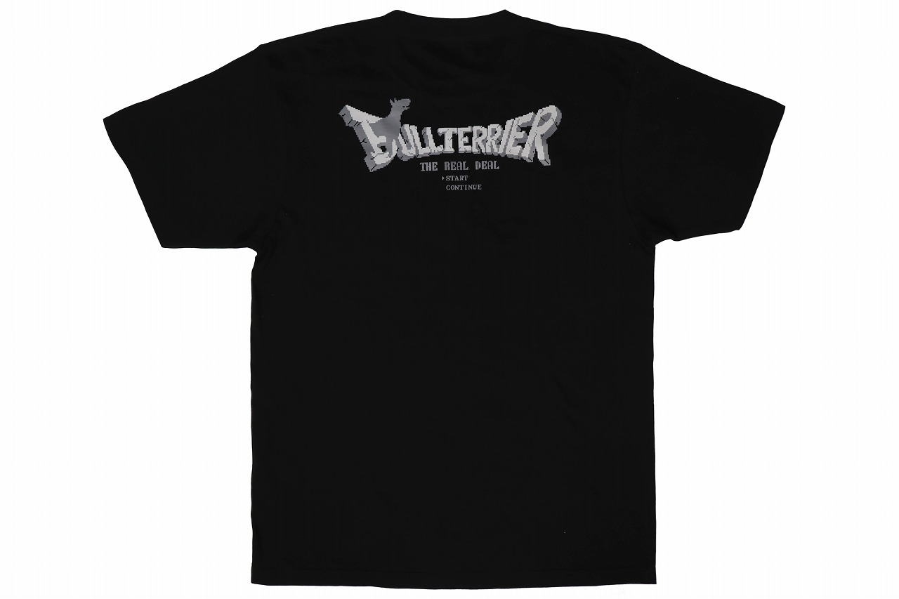 BULL TERRIER Tシャツ BT QUEST 黒